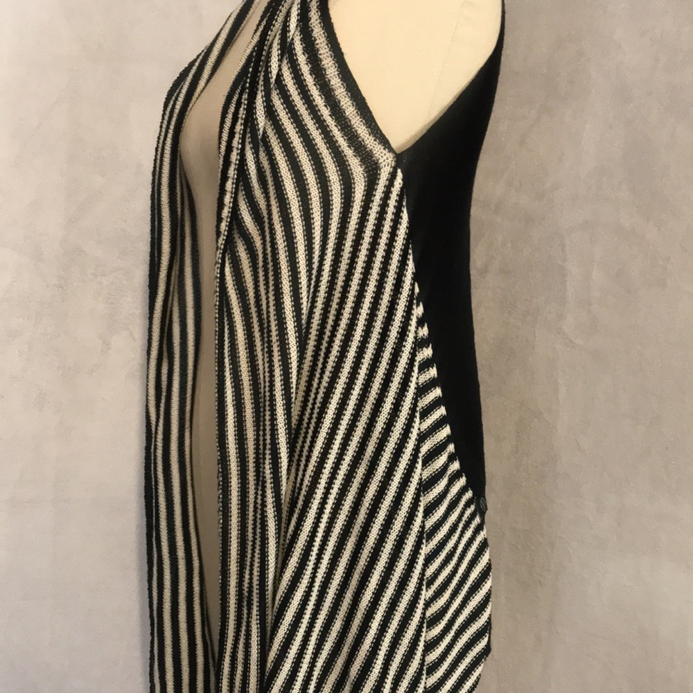 Cascading Open Cardigan Size Small - image 3